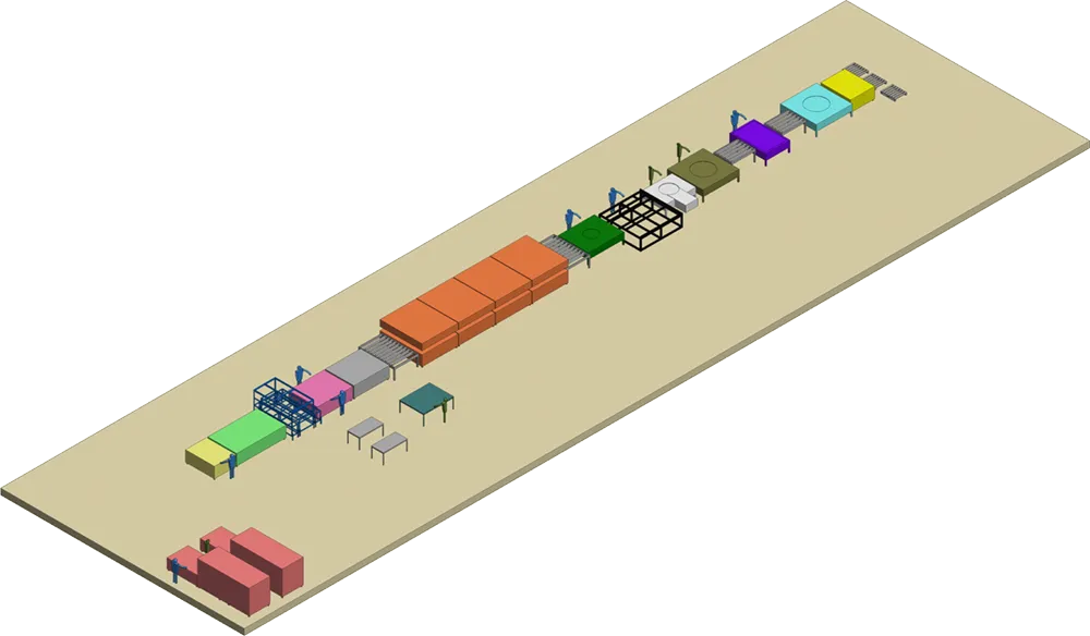 100 mw pv production line