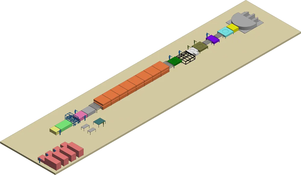 200 mw pv production line
