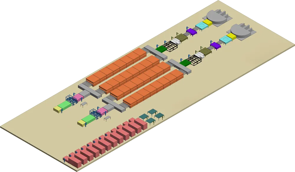 800 mw pv production line