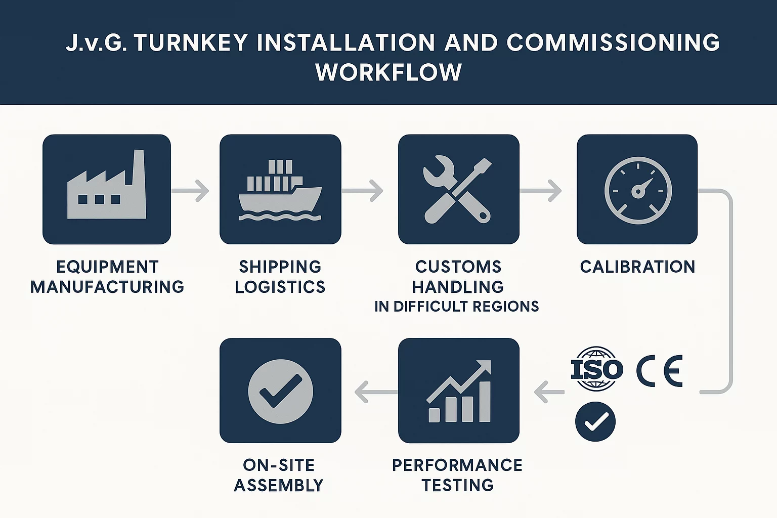 From Factory to Full Operation Your Guide to Production Delivery and Installation